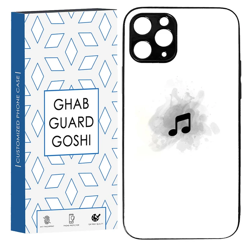 کاور قاب گارد گوشی طرح موزیک کد TPU-267 مناسب برای گوشی موبایل اپل IPHONE 12 pro max
