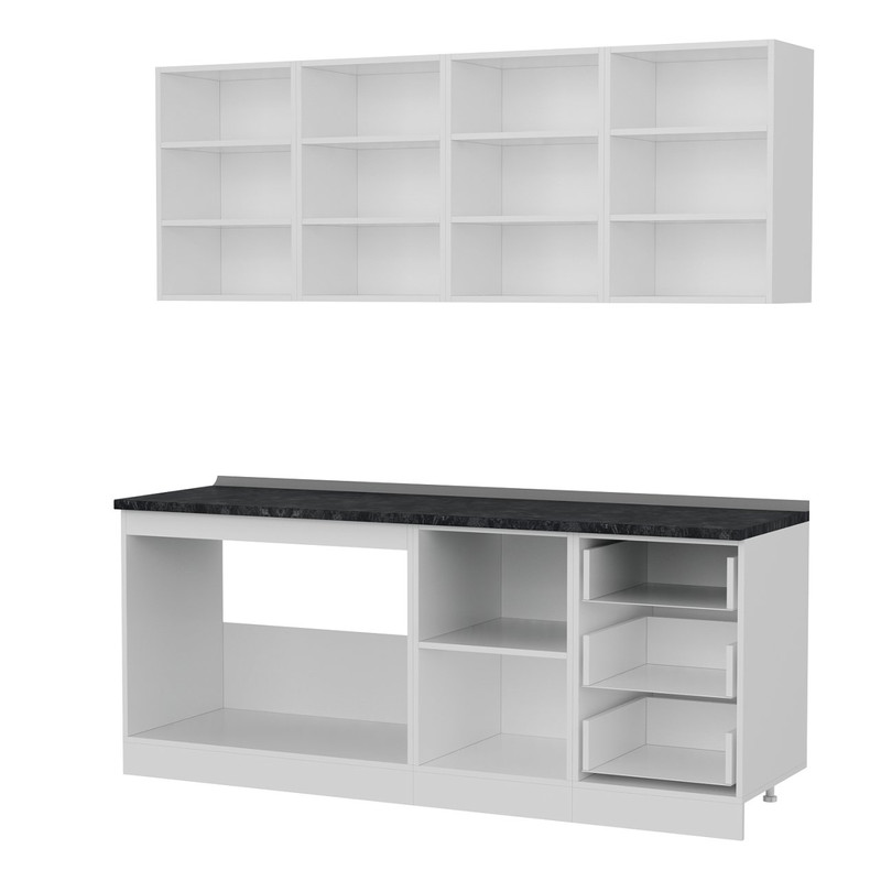 کابینت آشپزخانه مدل B-2 Minar 200 مجموعه دو عددی کابینت آشپزخانه مدل B-2 Minar 200 مجموعه دو عددی