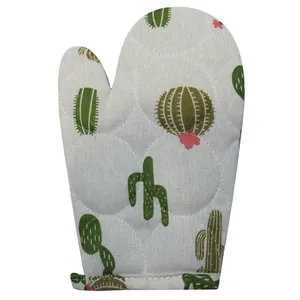 دستکش فر هوم اند لایف مدل دیاکو طرح کاکتوس