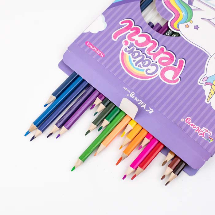 مداد رنگی 18 رنگ یالونگ مدل Y22105918 کد 3