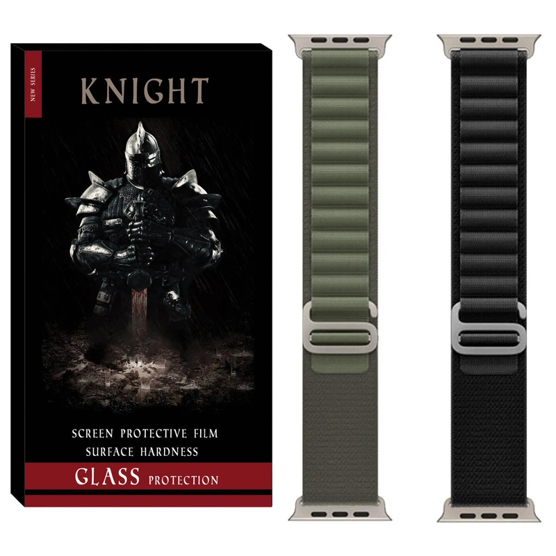 بند نایت مدل Alpine Various Color مناسب برای اپل واچ 42 / 44 / 45 / 49 میلی متر مجموعه دو عددی