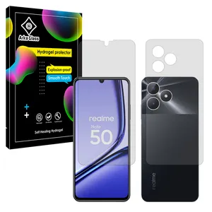 Arka Glass Tough model transparent Screen Protector Suitable for Realme Note 50 Mobile Phone Comes with a back protector