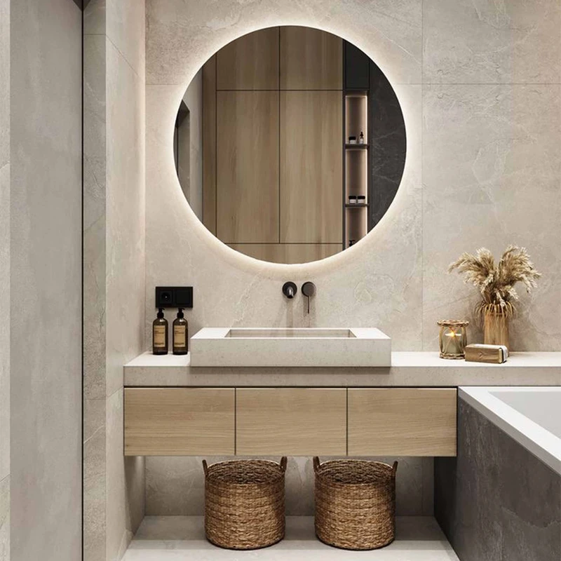 آینه سرویس بهداشتی الف طرح گرد کد BA-50