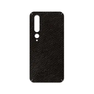 MAHOOT Dark-Brown-Leather Cover Sticker for Xiaomi Mi 10 5G