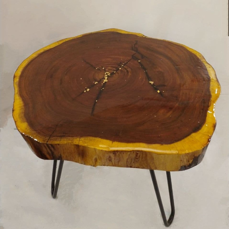 میز عسلی مدل رز