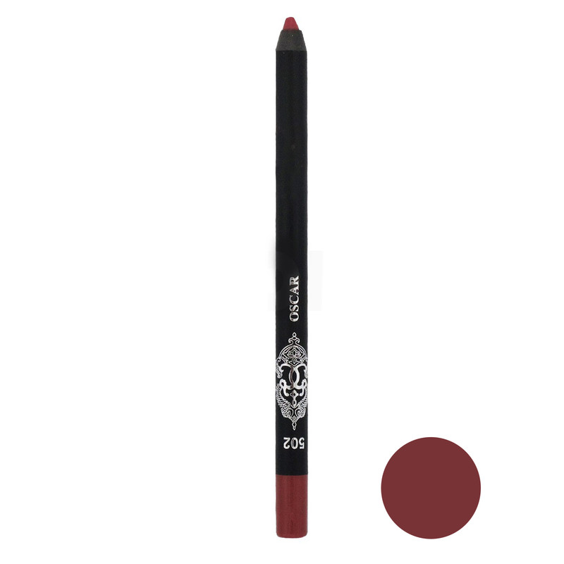 مداد لب اسکار مدل waterproof lipliner شماره 502 مداد لب اسکار مدل waterproof lipliner شماره 502