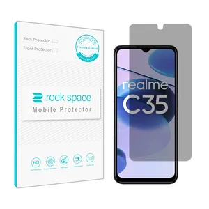 Rock space code PRV privacy screen protector suitable for Realme C35