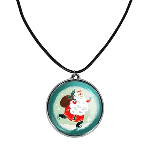 گردنبند خندالو مدل کریسمس Christmas کد 2213722138