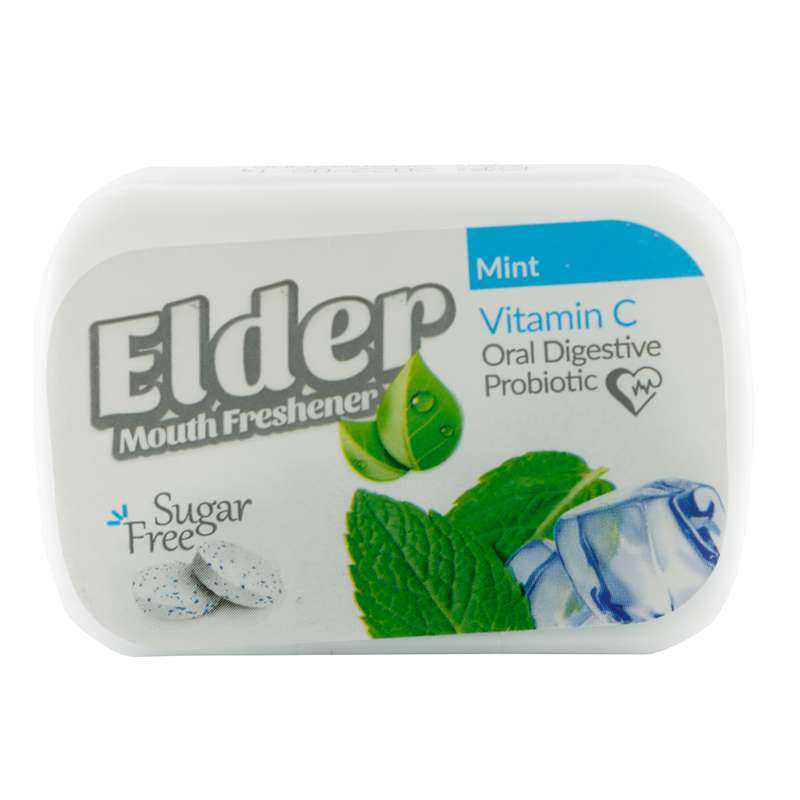 قرص خوشبو کننده دهان الدر مدل MINT وزن 15 گرم