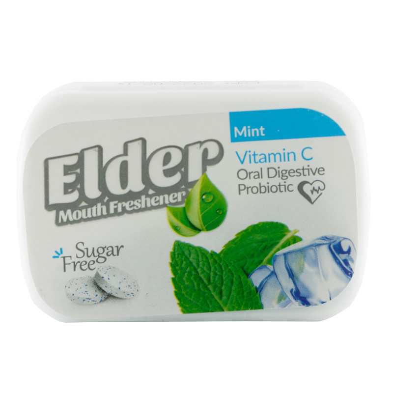 قرص خوشبو کننده دهان الدر مدل MINT وزن 15 گرم
