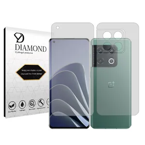 Diamond Tough model transparent screen protector suitable for OnePlus 10 Pro mobile phone along with the back protector