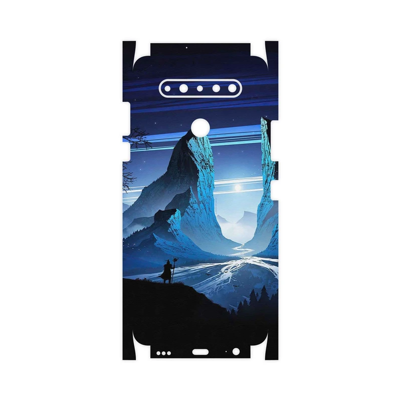 برچسب پوششی ماهوت مدل Blue Mountains Digital Art-FullSkin مناسب برای گوشی موبایل ال جی K51s