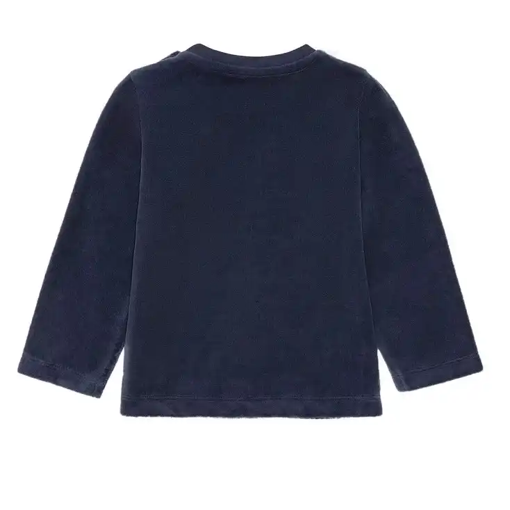 ست تی شرت و شلوار دخترانه لوپیلو مدل مخمل کد 13809125