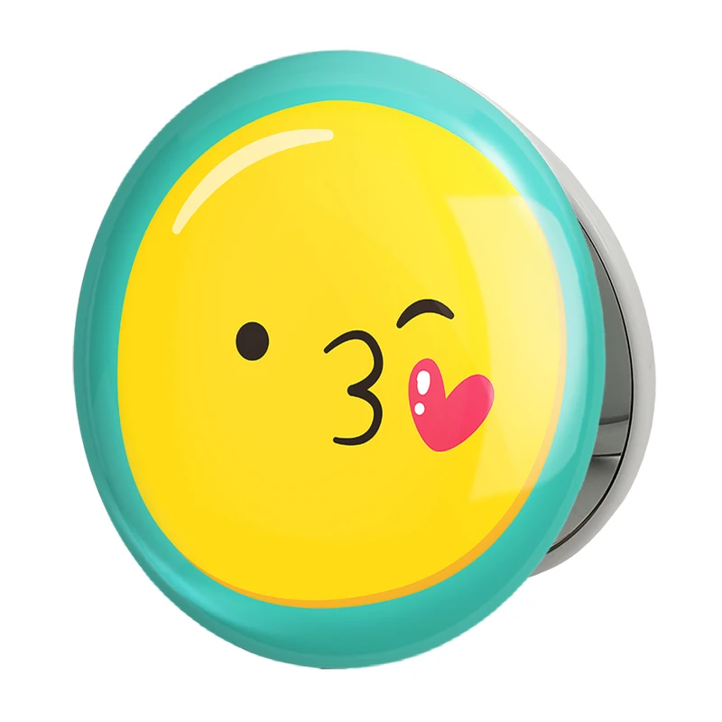 آینه جیبی خندالو طرح ایموجی Emoji مدل تاشو کد 2994 