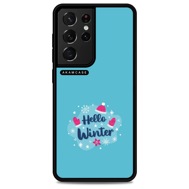کاور آکام مدل AMC-WSGS21U-WINTER-26 مناسب برای گوشی موبایل سامسونگ Galaxy S21 Ultra