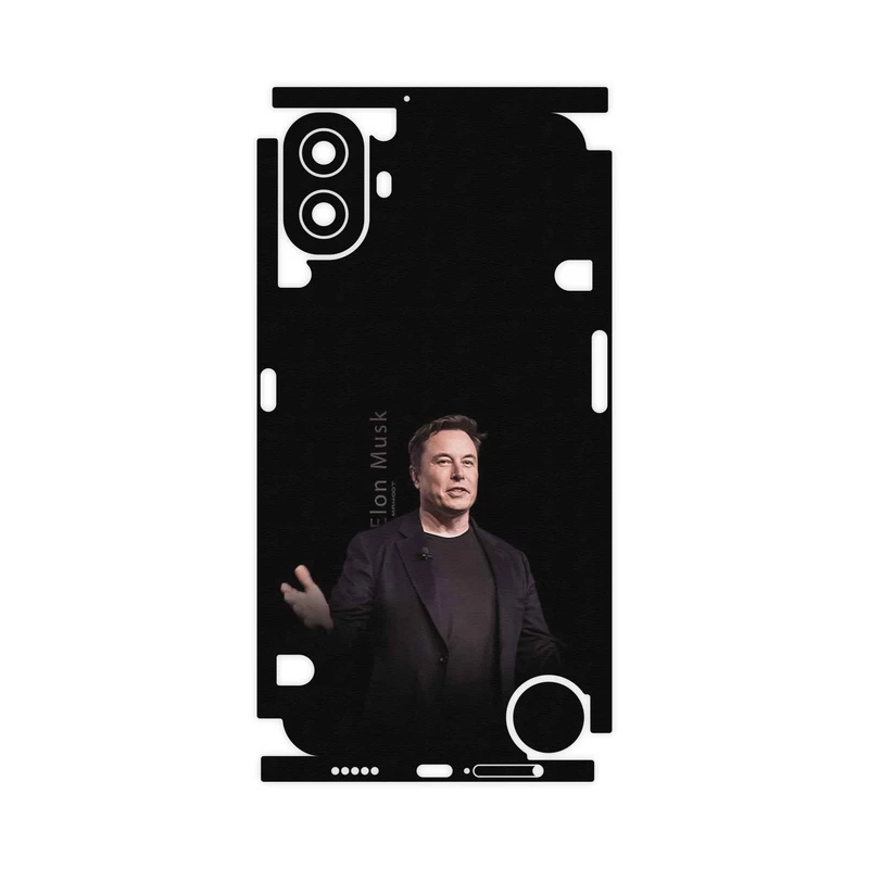 برچسب پوششی ماهوت مدل Elon_Musk-FullSkin مناسب برای گوشی موبایل ناتینگ CMF Phone 1