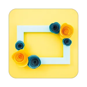 زیر لیوانی کاکتی طرح گل مدل mp19009