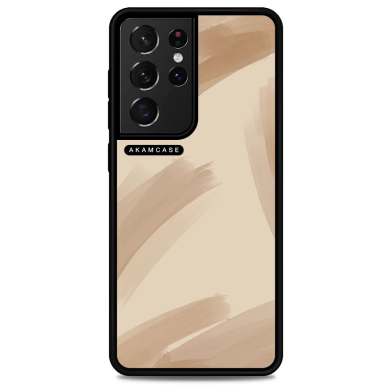 کاور آکام مدل AMC-WSGS21U-CREAMY-4 مناسب برای گوشی موبایل سامسونگ Galaxy S21 Ultra
