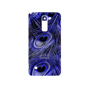 MAHOOT Purple Feather Cover Sticker for LG Stylus 2