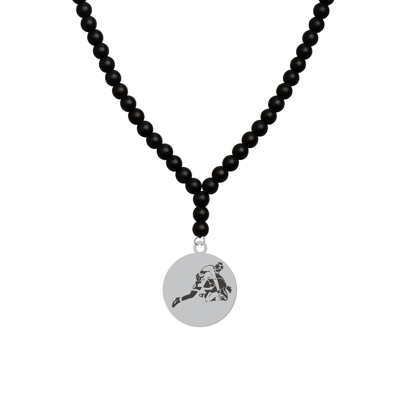 گردنبند هایکا طرح ورزشی فن کشتی کد am.jh 455