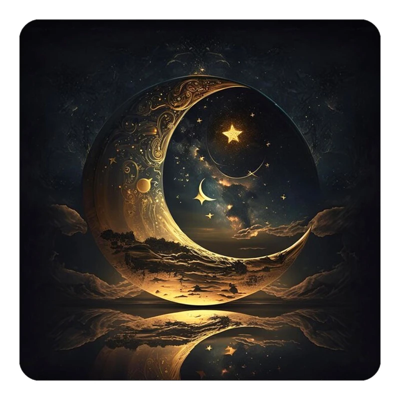 مگنت کاکتی طرح ماه و ستاره مدل mp50606