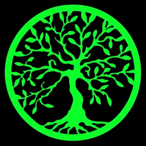 استیکر مدل شبنما طرح درخت