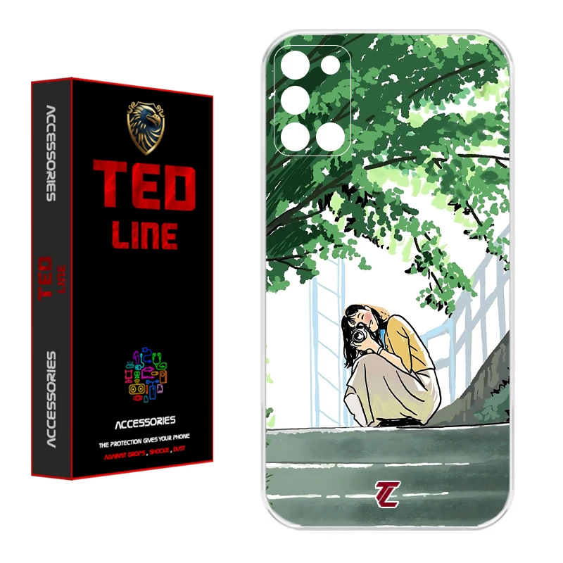 کاور تدلاین طرح دختر عکاس کد 1206 مناسب برای گوشی موبایل سامسونگ Galaxy A31