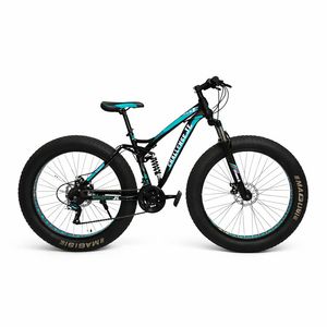 دوچرخه کوهستان مدل لاستیک پهن آفرود سایز طوقه 26 اینچ