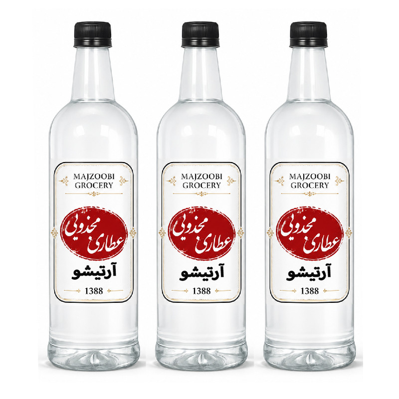 عرق آرتیشو عطاری مجذوبی -  3 لیتر بسته 3 عددی