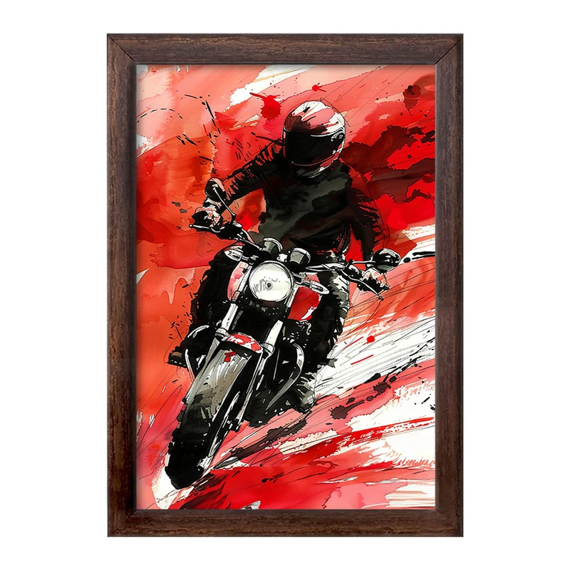 تابلو خندالو طرح موتور سیکلت (Motorcycle) کد F1019