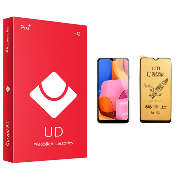 محافظ صفحه نمایش سرامیکی یو دی مدل HQ مناسب برای گوشی موبایل سامسونگ Galaxy A20s