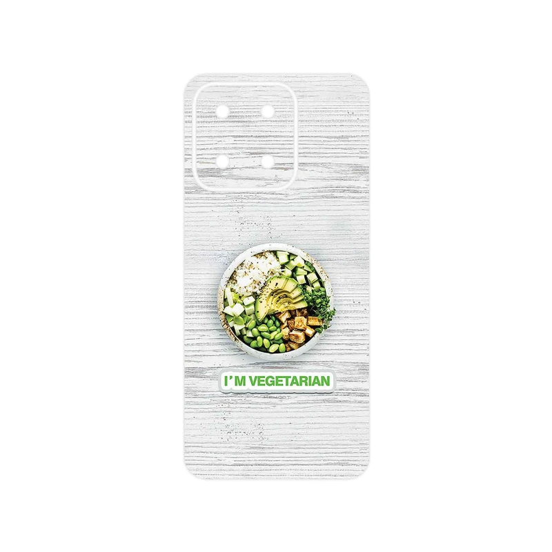 برچسب پوششی ماهوت مدل Im_vegetarian مناسب برای گوشی موبایل آنر X5b
