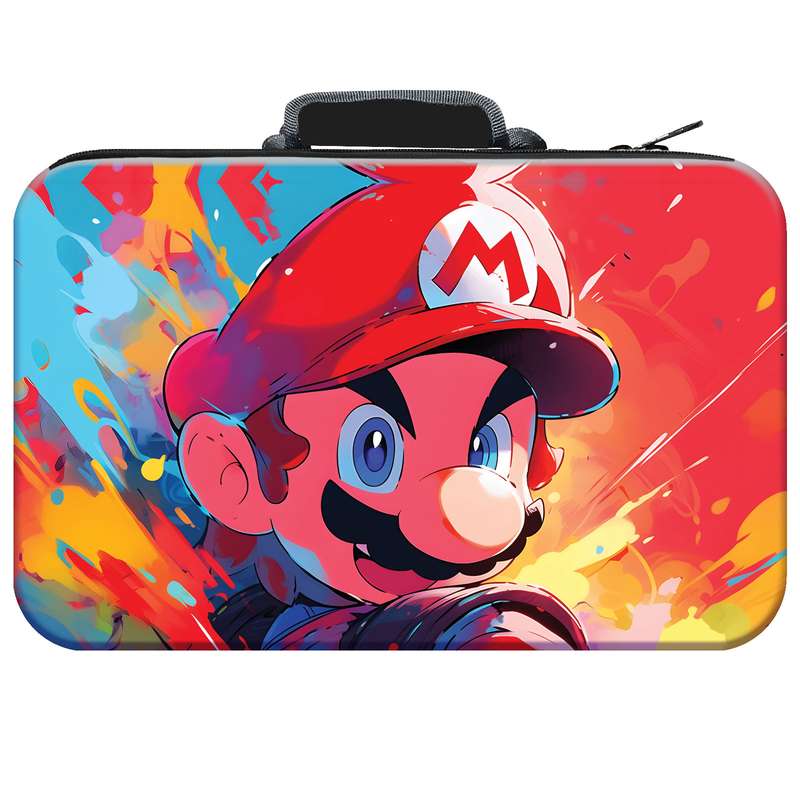 کیف حمل کنسول پلی استیشن 5 اسلیم مدل Mario کیف حمل کنسول پلی استیشن 5 اسلیم مدل Mario