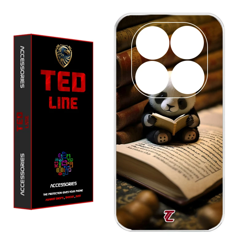 کاور تدلاین طرح پاندا کد 1179 مناسب برای گوشی موبایل شیائومی Poco X7 / Redmi Note 14 Pro 4G