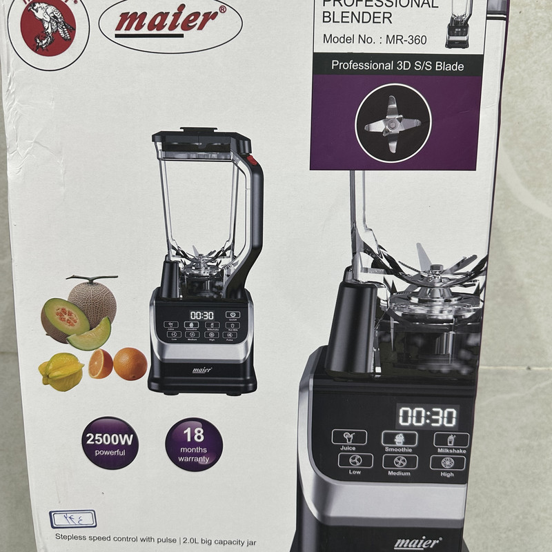مخلوط کن 2 لیتری مایر مدل mr360