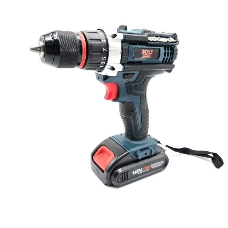 عکس شماره 4 : دریل شارژی باس مدل 148v مجموعه 100 عددی