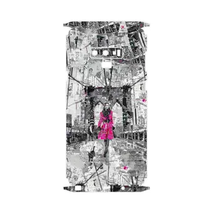 MAHOOT Collage of Catwalk Bridge-FullSkin Cover Sticker for Samsung Galaxy Note 9