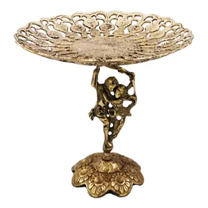 شیرینی خوری برنزی مدل 4633