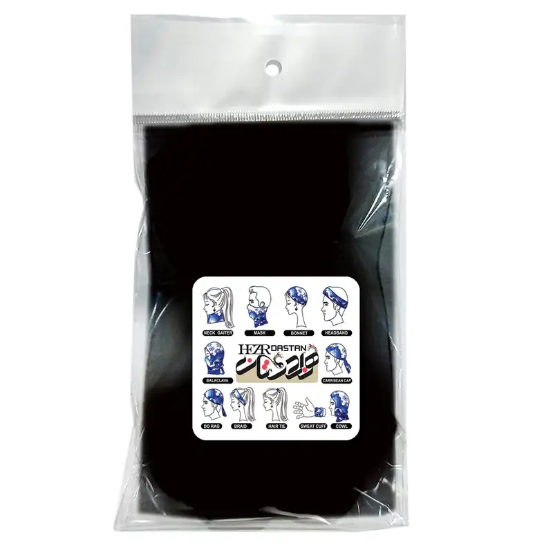 اسکارف ورزشی هزاردستان مدل بند دار کد s24