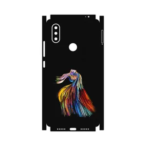 MAHOOT Rainbow Hair Digital Art-FullSkin Cover Sticker for Xiaomi Mi 8 SE