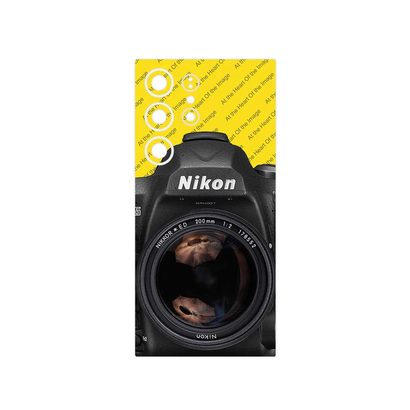 برچسب پوششی ماهوت مدل Nikon_Logo مناسب برای گوشی موبایل سامسونگ Galaxy S24 Ultra