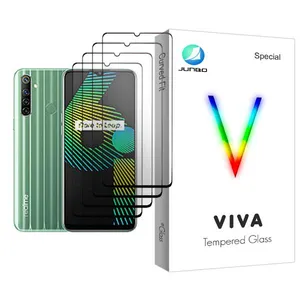 Junbo Viva Glass MIX004 Screen Protector For Realme 6i Pack Of 4