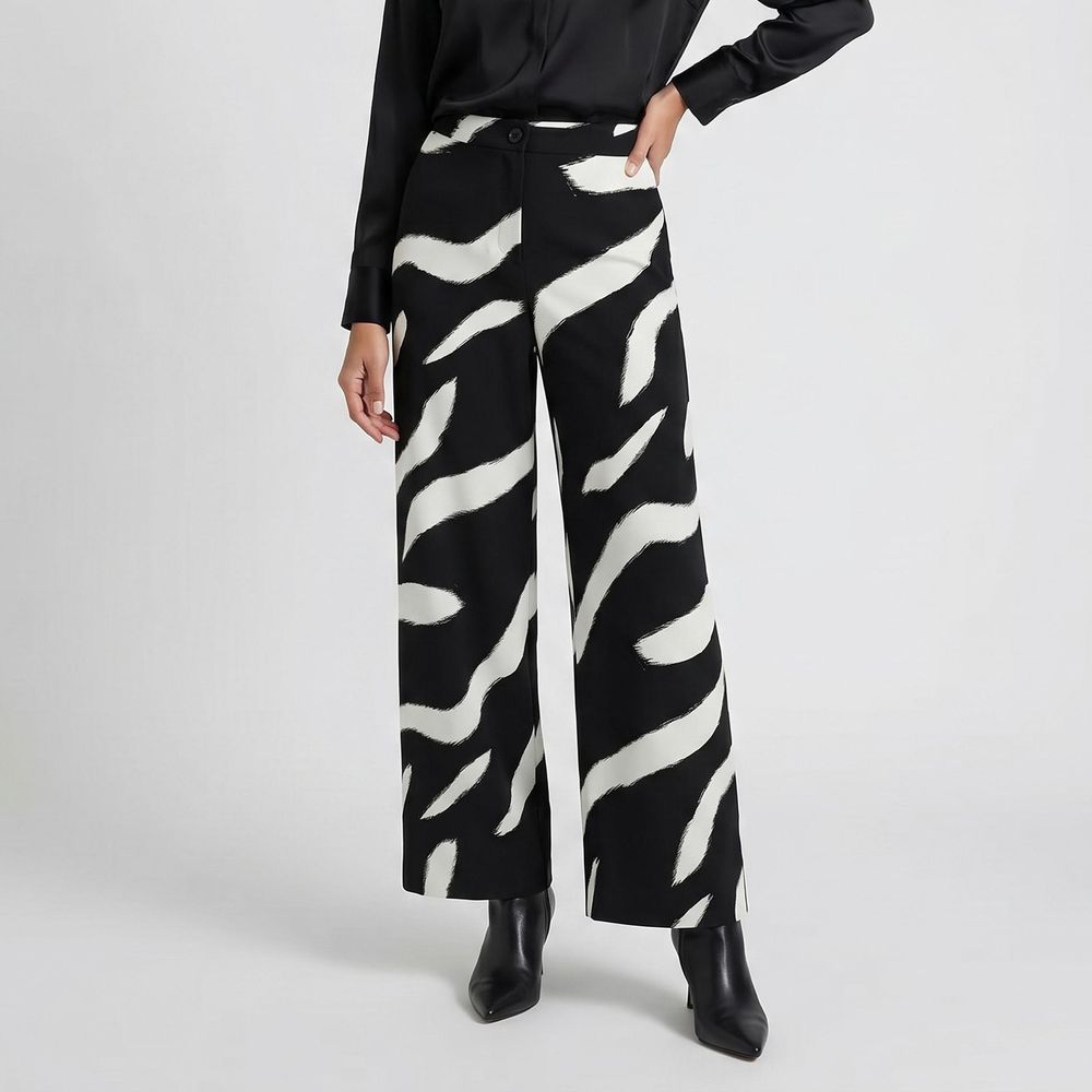 شلوار واید لگ زنانه اسمارا مدل pantalon
