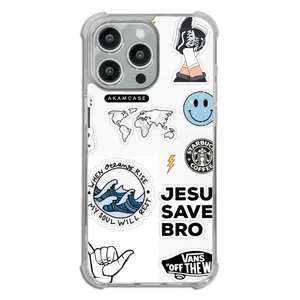 AKAM AMCWTA15PROMAX-GOOD VIBE1 Cover For Apple iPhone 15 Pro Max