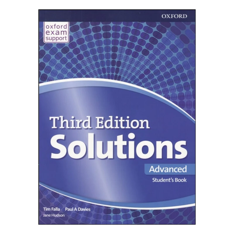 کتاب Solutions Advanced 3rd Edition اثر Paul A.Davies and Tim Falla انتشارات OXFORD