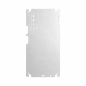 MAHOOT Metallic-White-FullSkin Cover Sticker for Huawei Y7a