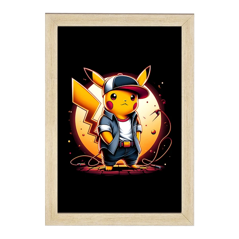 تابلو خندالو مدل انیمه پوکمون (pokemon) کد F6965