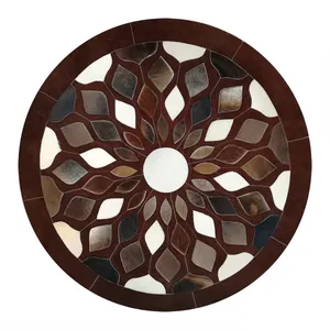 کلاژ فرش پوست و چرم کمالی مدل AD-0137