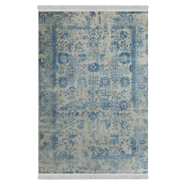 فرش پارچه‌ای دفه مدل فرشینه طرح مدرن  کد 8246