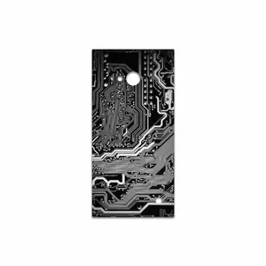 MAHOOT Black Printed Circuit Board Cover Sticker for Nokia Lumia 730